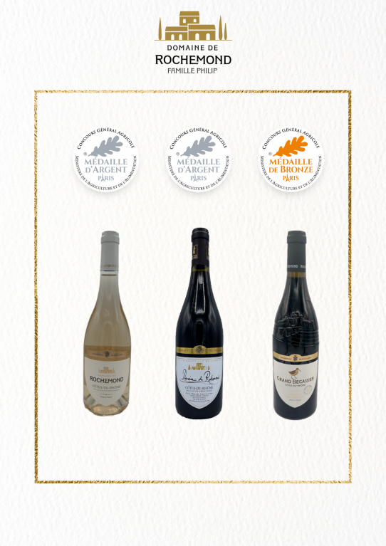 3 médailles au concours général agricole de Paris